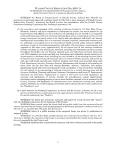 Resolution 2023-14: Execution of the courthouse lease