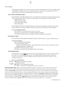 The Pulaski Co. Community Development Commission’s supplemental replacements for certain pages of the Impact DataSource economic-impact study