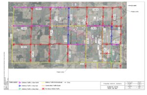 Mammoth Solar South road-use map